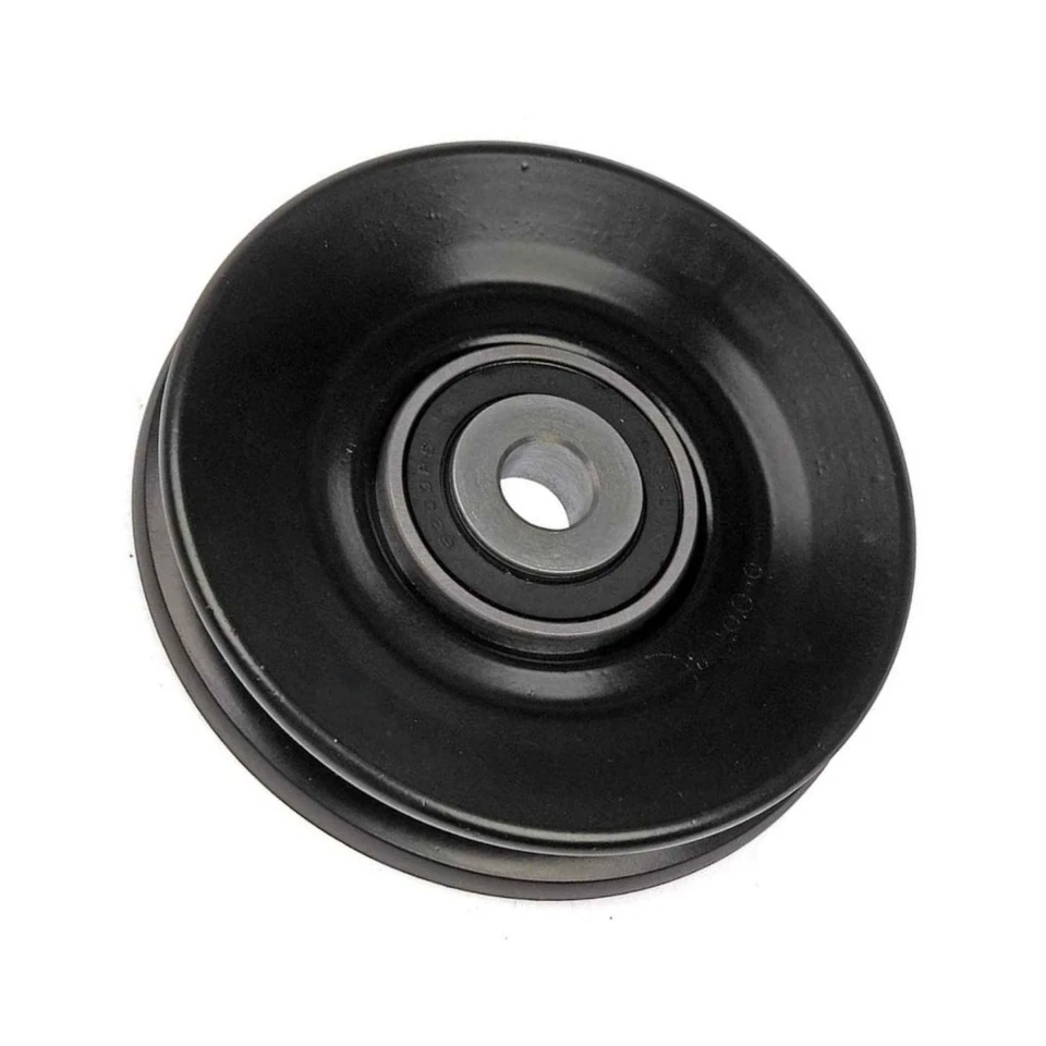 For Dodge Intrepid 1993-1996 Idler Pulley | Steel | Serpentine Belt | Black Foto 3 de 4