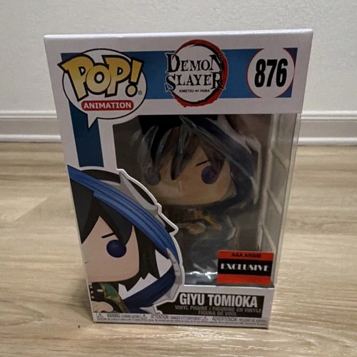 Funko Pop! Vinyl Giyu Tomioka #876 AAA Anime Exclusive Demon Slayer Figure