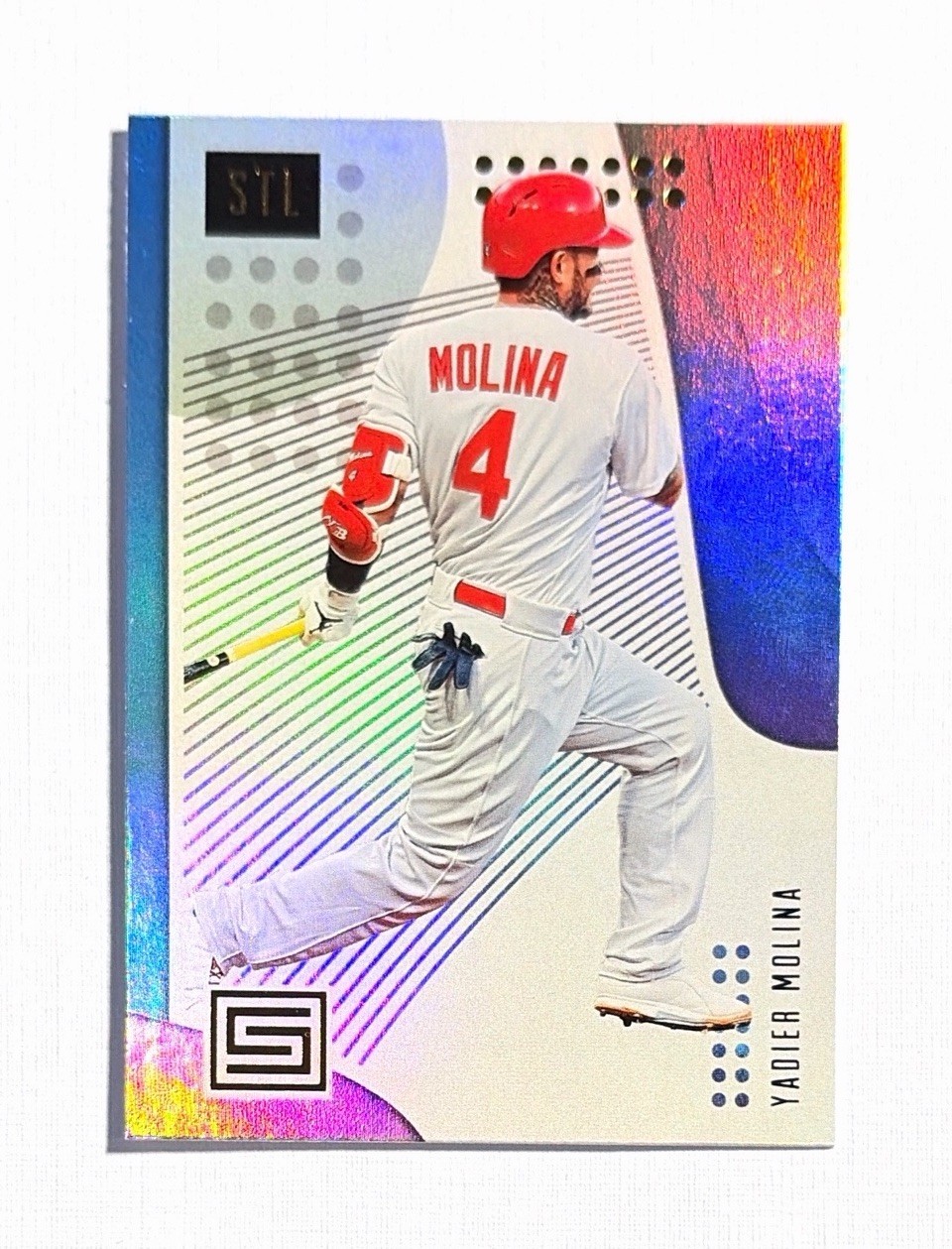 Yadier Molina ~ 2019 Panini Status ~ Foil #24