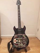 Washburn SI61 Guitar Scott Ian Obey graphics