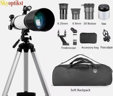 Skyoptikst 80/500mm Astronomical Telescope with Phone Adapter - Capture the Moon