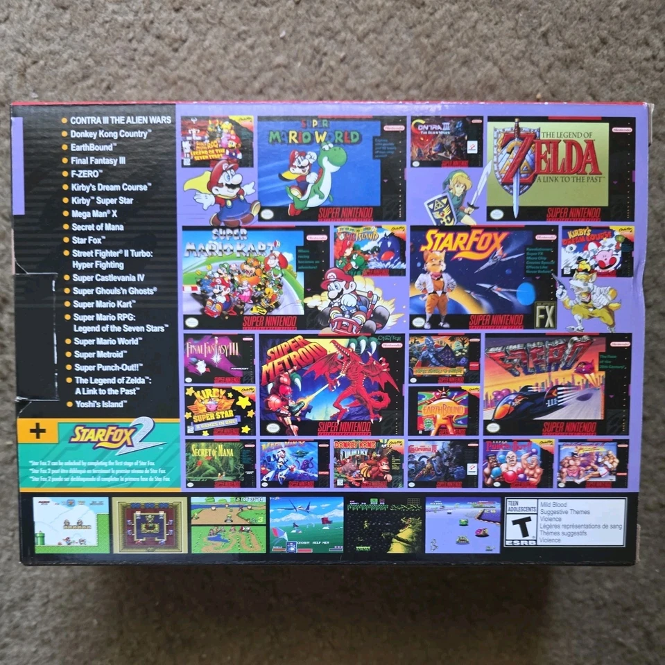 Nintendo Super NES Classic Edition Video Game Console - Gray - Image 2 of 4