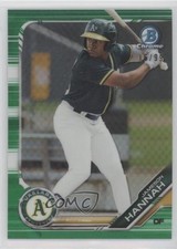2019 Bowman Chrome Prospects Green Refractor 16/99 Jameson Hannah #BCP-198 s3g
