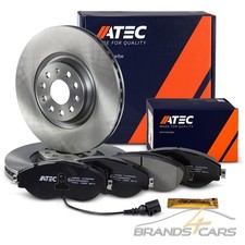 ATEC BREMSSCHEIBEN Ø340 BELÜFTET + BREMSBELÄGE VORNE FÜR VW GOLF 7 PASSAT TIGUAN