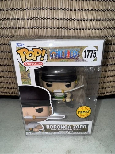 Funko Pop! Vinyl: One Piece - Roronoa Zoro (Chase) #1775 Figure W/Protector