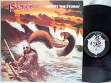 SAMSON - Before the Storm LP (1982 UK Import on POLYDOR)