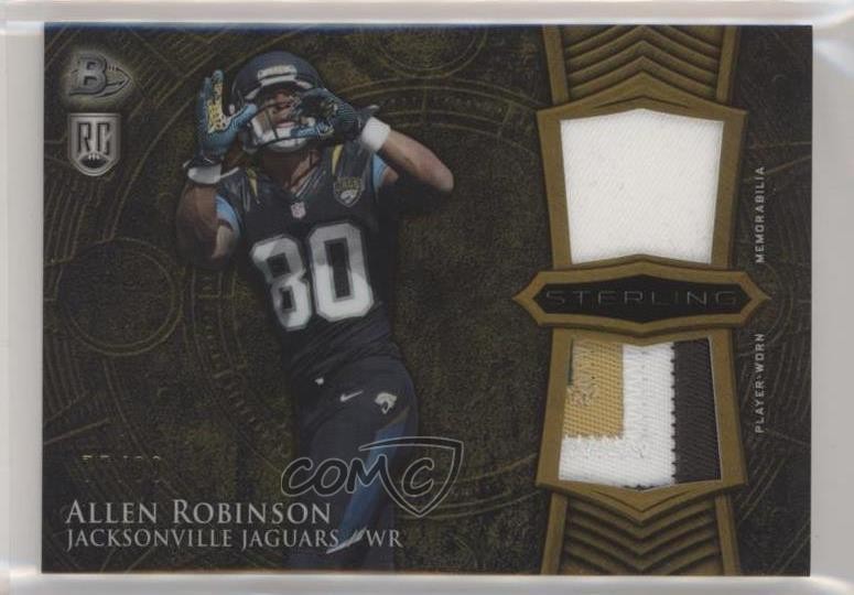 2014 Bowman Sterling Gold Refractor 77/99 Allen Robinson #BSRDR-AR RC k5j