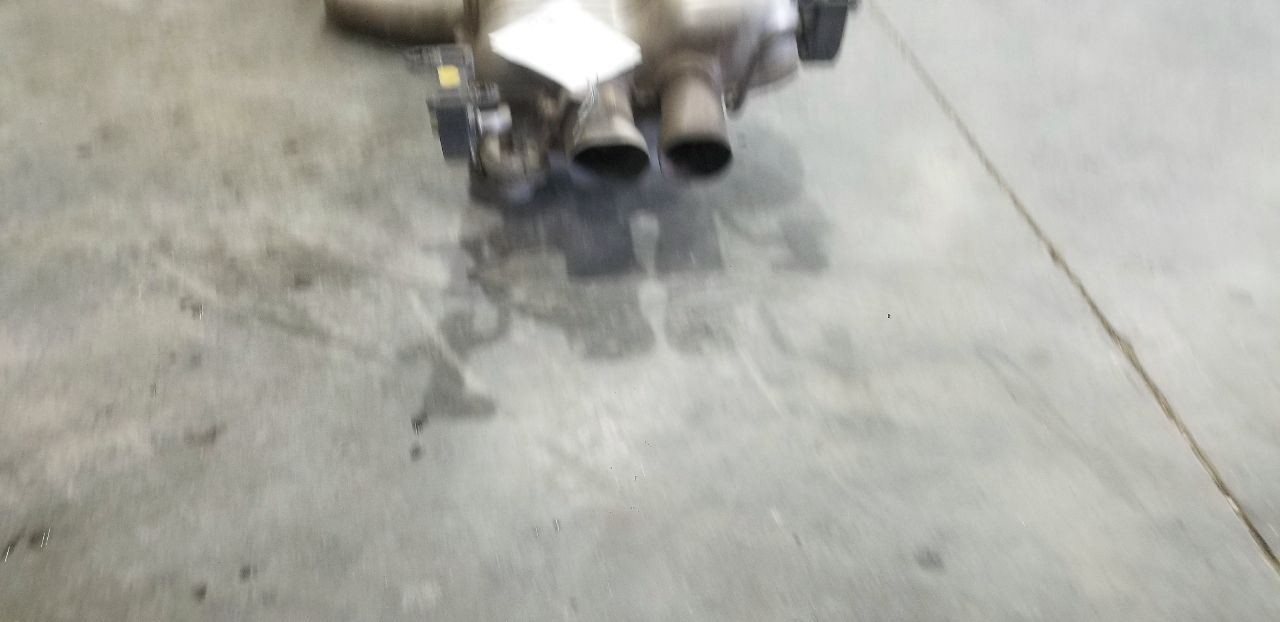 16 BENTLEY CONTINENTAL GTC 6.0 W12 EXHAUST MUFFLER WITH ACTUATOR RIGHT PASSENGER
