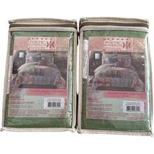 Mathilde - Poetic Wanderlust - Tracy Porter Euro Pillow Sham  26x26" Cotton PAIR