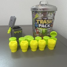 Moose Toys Trash Pack Trashies Lot  Tin Metal Storage Can