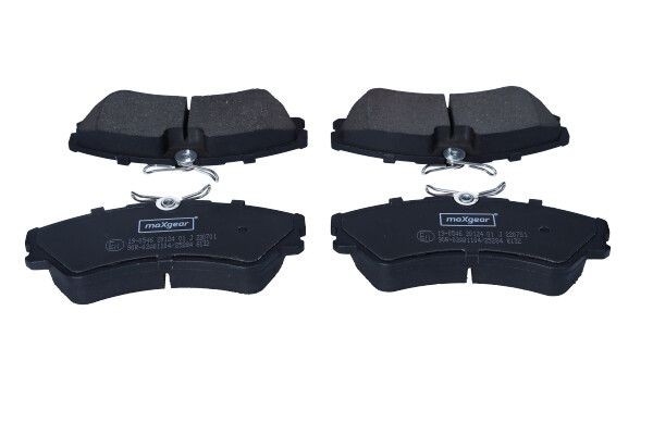 Plaquettes de frein à disque MAXGEAR 19-0546 à haute friction pour VW Transporter T4