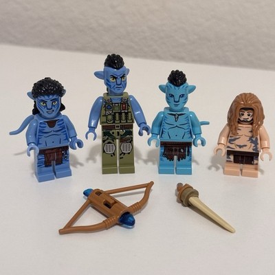 LEGO Avatar Way of Water Mini Figures 75577 RDA Quaritch Ao nung Neteym Spider