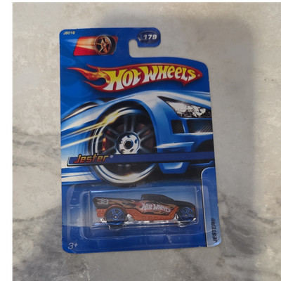 Hot Wheels 1:64 Diecast Jester Car 2006 Black Orange Blue Unopened