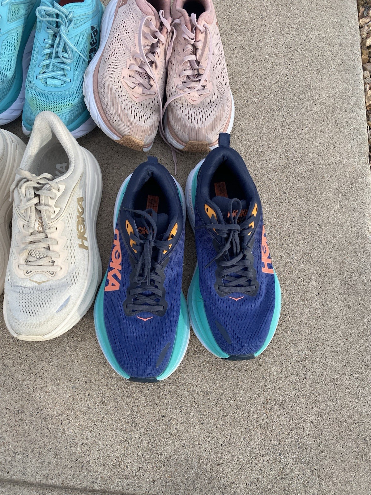 Women’s HOKA RUNNING SHOES SIZE 8 Lot  thumbnail 2