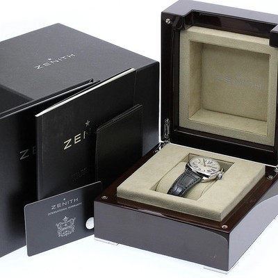 Zenith Heritage Star 03.1970.681 Automatic 33mm Box Papers Silver Women's Watch