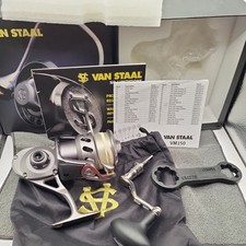 Mulinello da Pesca Van Staal VM 150 con Scatola e Documenti 