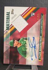 2024 Topps Series 2 - Major League Material Autographs Tyler Soderstrom 01/25 RC