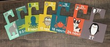 Baby Closet Size Dividers Set of 7 NB 0-3 9 12 18 24 Months 2T Animals