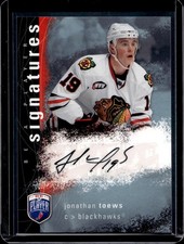 2007-08 Upper Deck Be a Player Jonathan Toews Auto Chicago Blackhawks S-JT