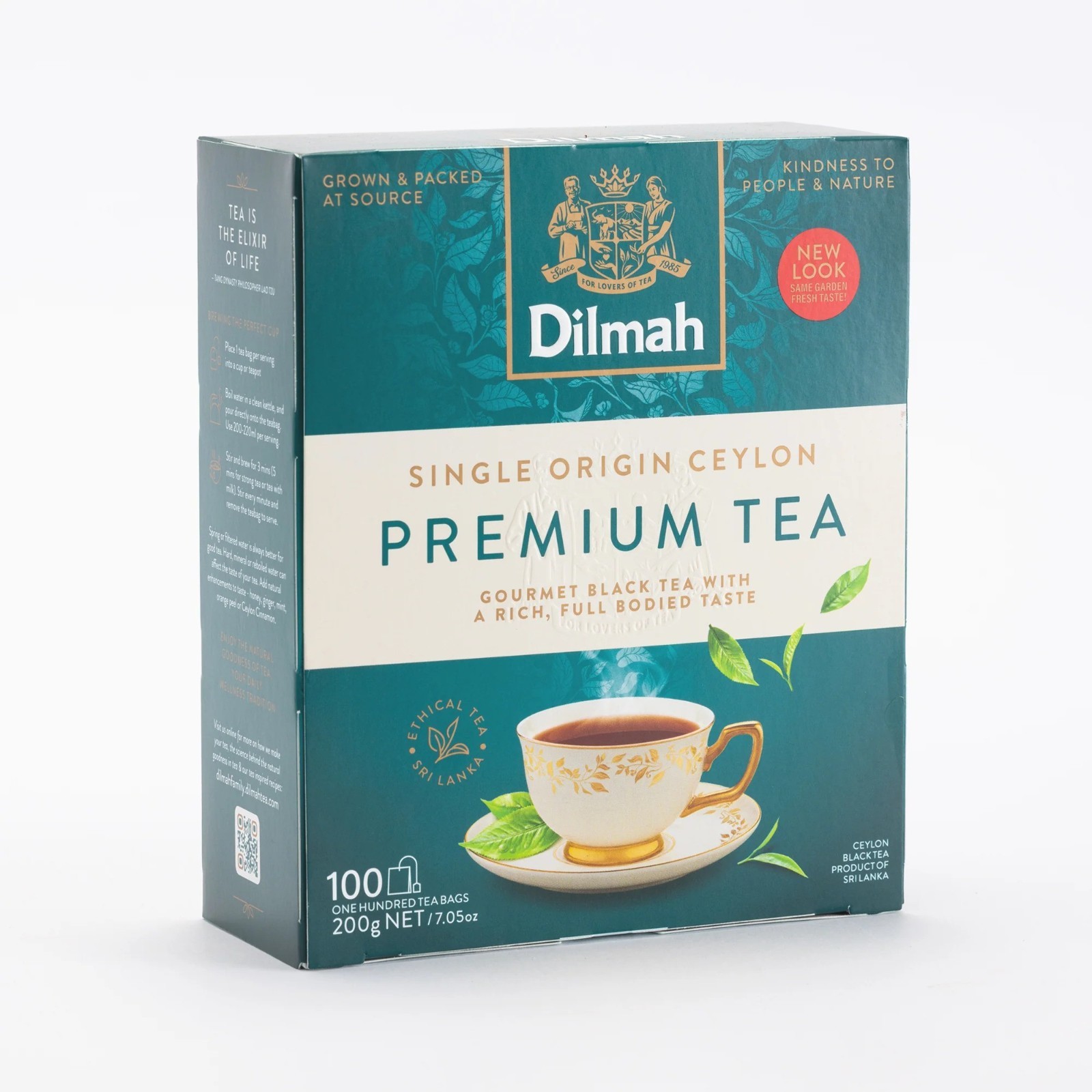 Bags Dilmah Premium Quality Ceylon Tea Bags X 04 Packs