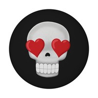 Totenkopf Magnet Rund Mit FlaschenöFfner Mit Herz-Augen