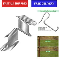 Fence Wire Tighteners 20 Pack 1/4 in Stainless Steel Barbed Wire Tensioners
