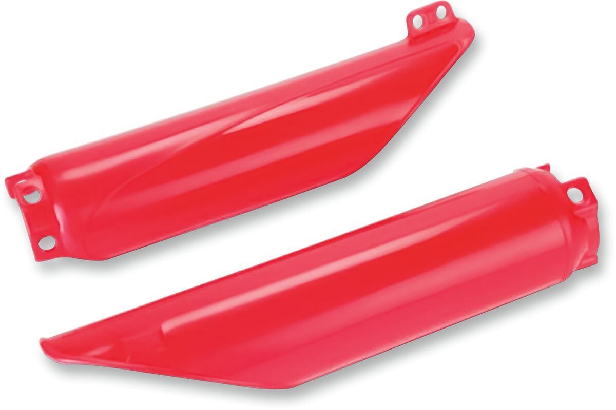 UFO Fork Slider Protectors For Honda CR125/250/500 CR -Red 91-17 Ho02647-067