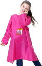Kids Art Smock, Waterproof Apron with Pocket for Children, Artist Painting Apron