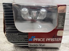 RARE VTG Price Pfister 843-388 Series Society Style Chrome Lavatory Faucet NOS
