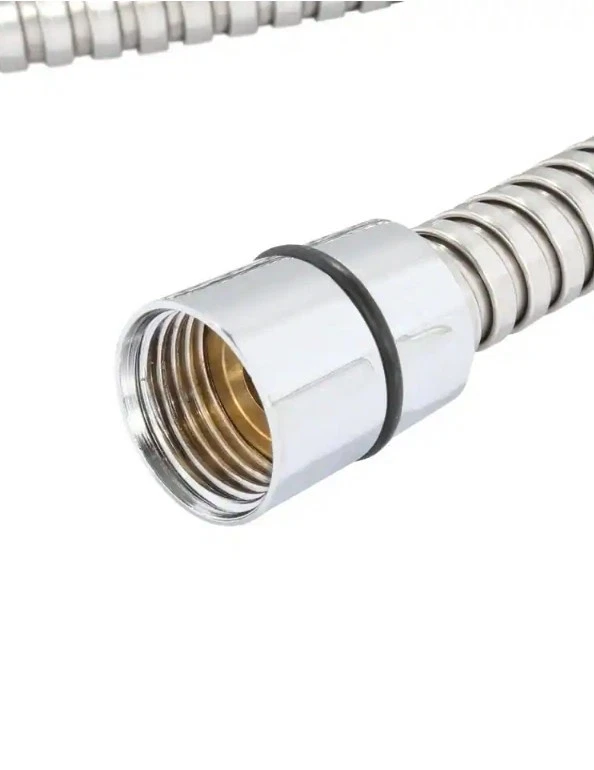 Manguera de ducha de repuesto de acero inoxidable Glacier Bay 86" cromada 1000023527...232 Foto 3 de 4