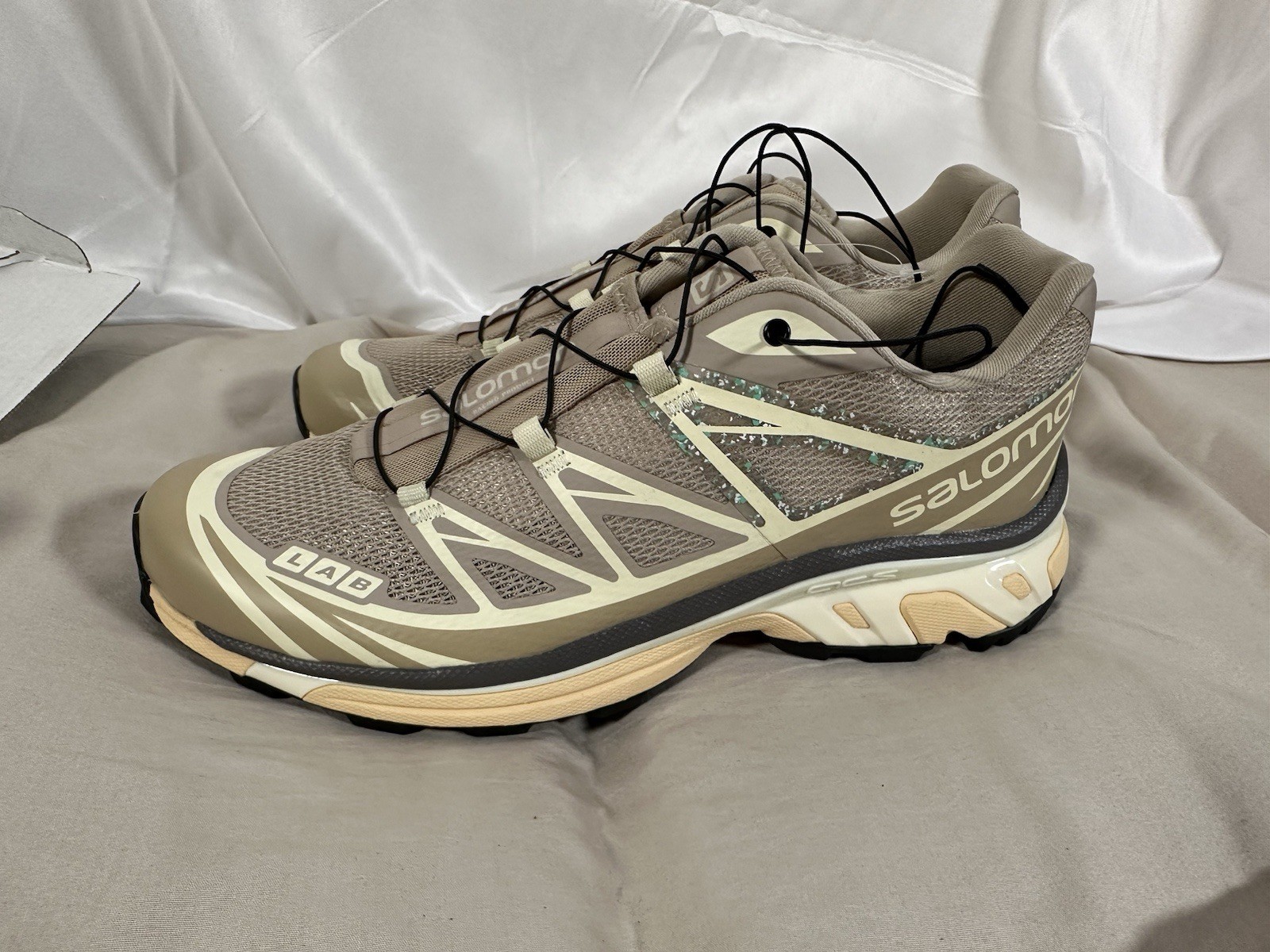 Salomon XT 6 Mindful 3 S Lab Sneakers Uomo Taglia 9 5 Bianco Giallo Pepe 474671