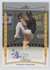 2014 Leaf Perfect Game Showcase Auto Gold 34/50 Tyler Ivey #A-TI1 Auto 9cf