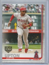 Justin Upton 2019 Topps 150 Years Gold Stamp