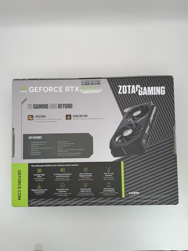 Zotac Gaming RTX5050 Twin Edge OC 8GB GDDR6 Reflex2 RTX AI DLSS4 288-1N792-200Z6 - Bild 2 von 4