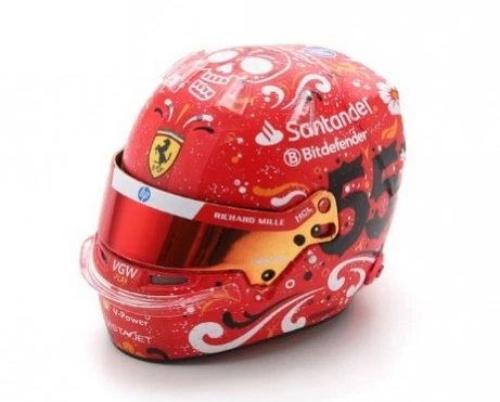 LOOK SMART, Casco - Carlos Sainz - Vincitore GP Messico 2024, 1/5,  LOSLSHEL007 - Immagine 3 di 4