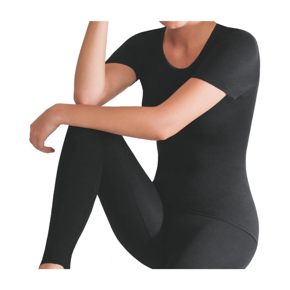 Pompadour Damen halbarm Unterhemd Intime 1/2 Arm Shirt Micro-Modal Feinripp