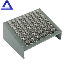 High Precision 72 Pcs 5C Collet Set (64th sizes) With Rack accuracy 0.0005"
