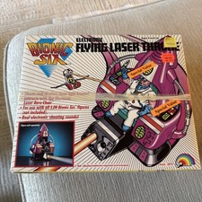 Bionic Six Electronic Flying Laser Throne LJN New Open Box 3815 1986 Vtg