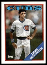 1988 Topps Dave Martinez Chicago Cubs #439