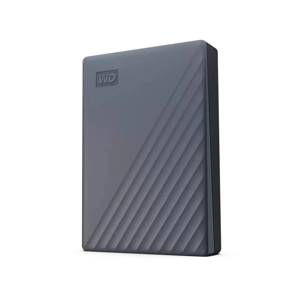 Western Digital 6TB WD My Passport Portable HDD Silicon Grey-WDBY3J0060BGY-WESN
