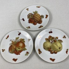 Vintage Seltmann Weiden K Bavaria Set Of 3 Side Salad Plates Western Germany MCM