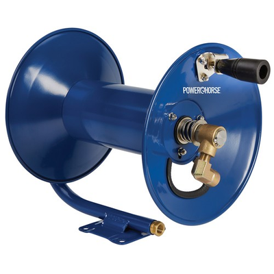 #ad Powerhorse Pressure Washer Manual Hose Reel Fits 100ft. x 3 8in. Hose $79.99