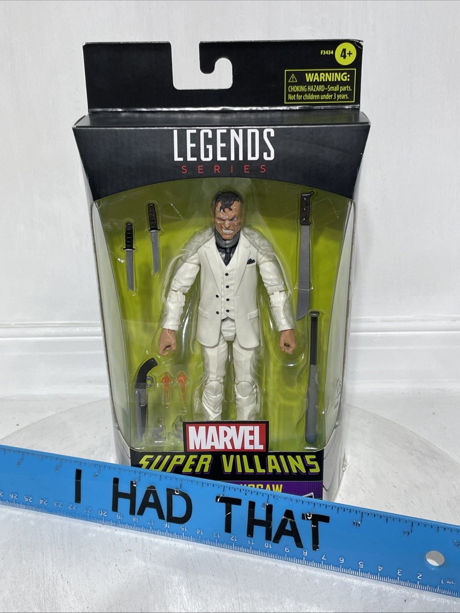Hasbro Marvel Legends Series Super Villains Marvels Jigsaw Action