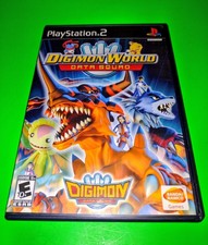 Digimon World Data Squad PS2 PlayStation 2 CIB Black Label Complete w/STICKERS