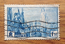 FRANCE 1936 Peace Propaganda 1f.50 Blue SG 561 Used Stamp. Free UK Postage
