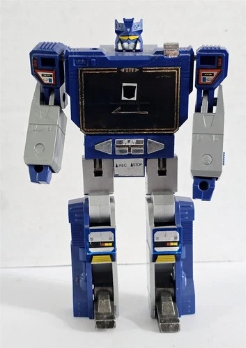 B-167 VINTAGE 1980'S HASBRO G1 TRANSFORMERS SOUNDWAVE ACTION FIGURE