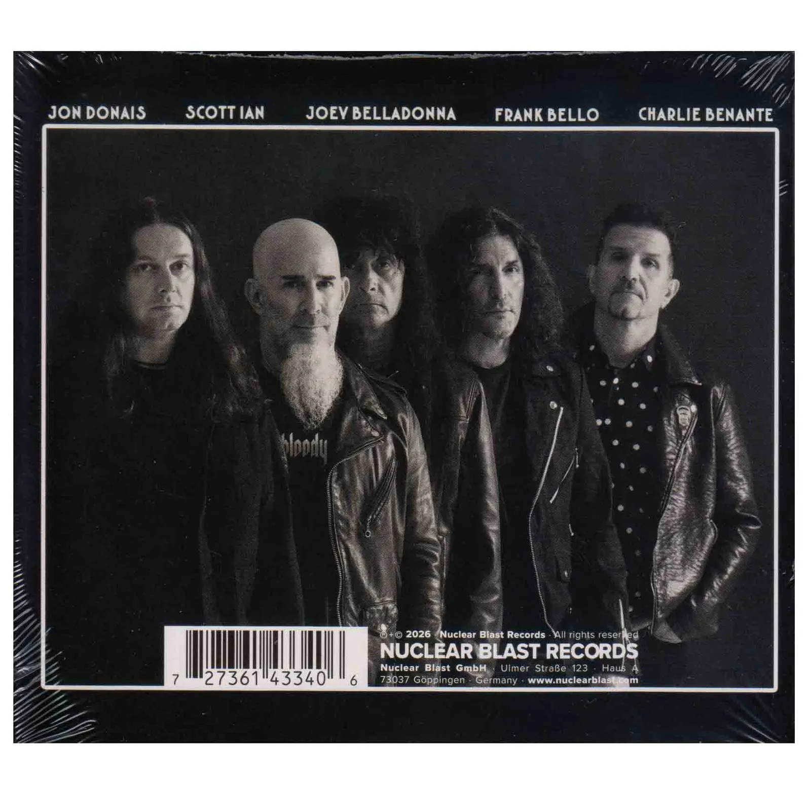 Anthrax Cursum Perficio CD Digipak 2026 Thrash Metal Heavy Metal 2