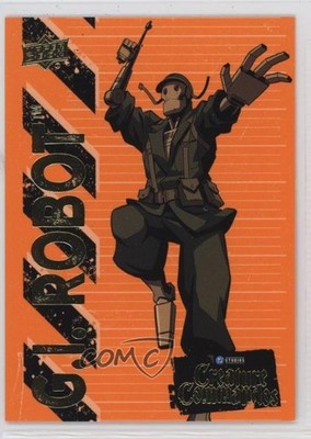 2025 Upper Deck DC Creature Commandos Orange Neon /400 GI Robot #15 12g8