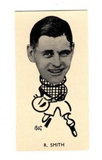  Scottish Footballers Soccer Cigarette Card 1938 #38 Bob Smith Ayr United