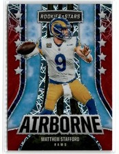 2023 PANINI ROOKIES & STARS LONGEVITY AIRBORNE MATTHEW STAFFORD #AI-19